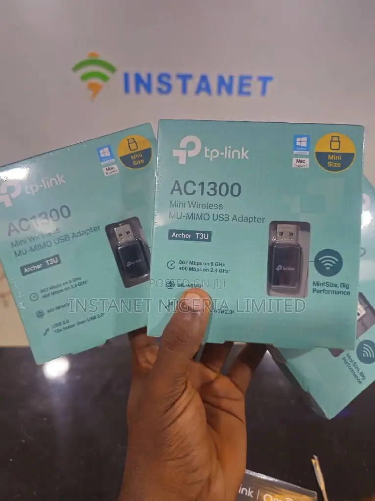 Tp-Link Archer T3u Ac1300 Mini Wireless Mu-Mimo Usb Adapter