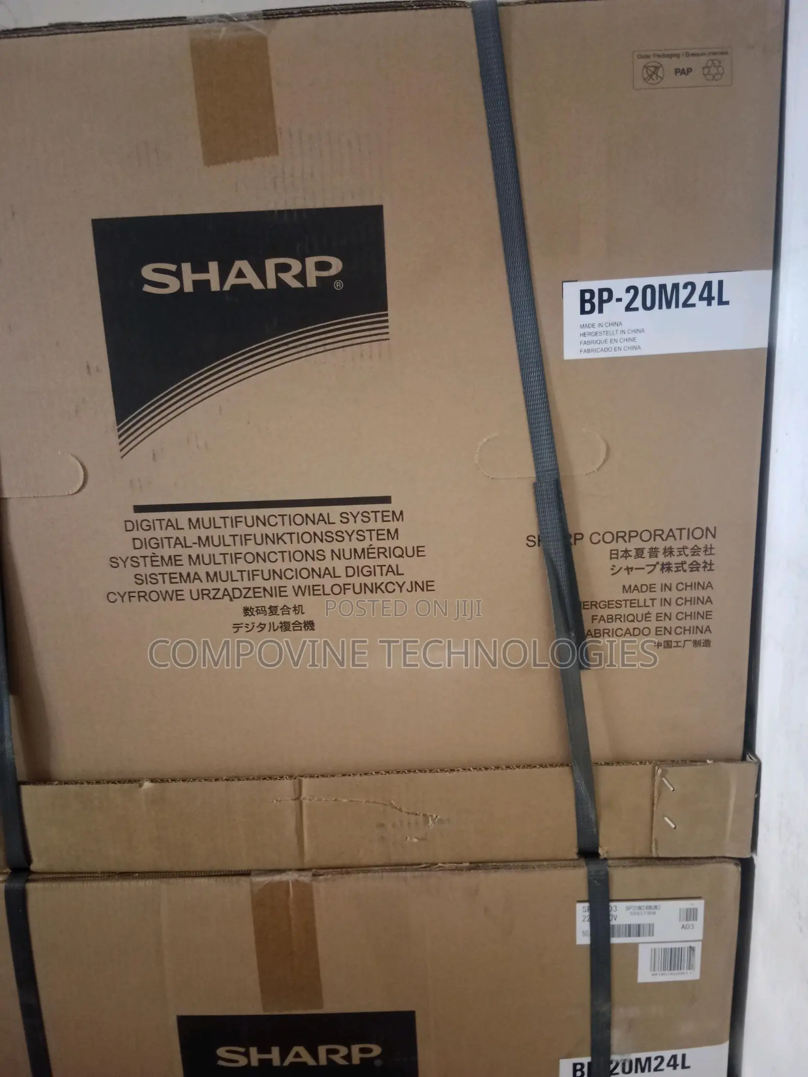 Sharp Bp-20m24l Digital Multifunctional System