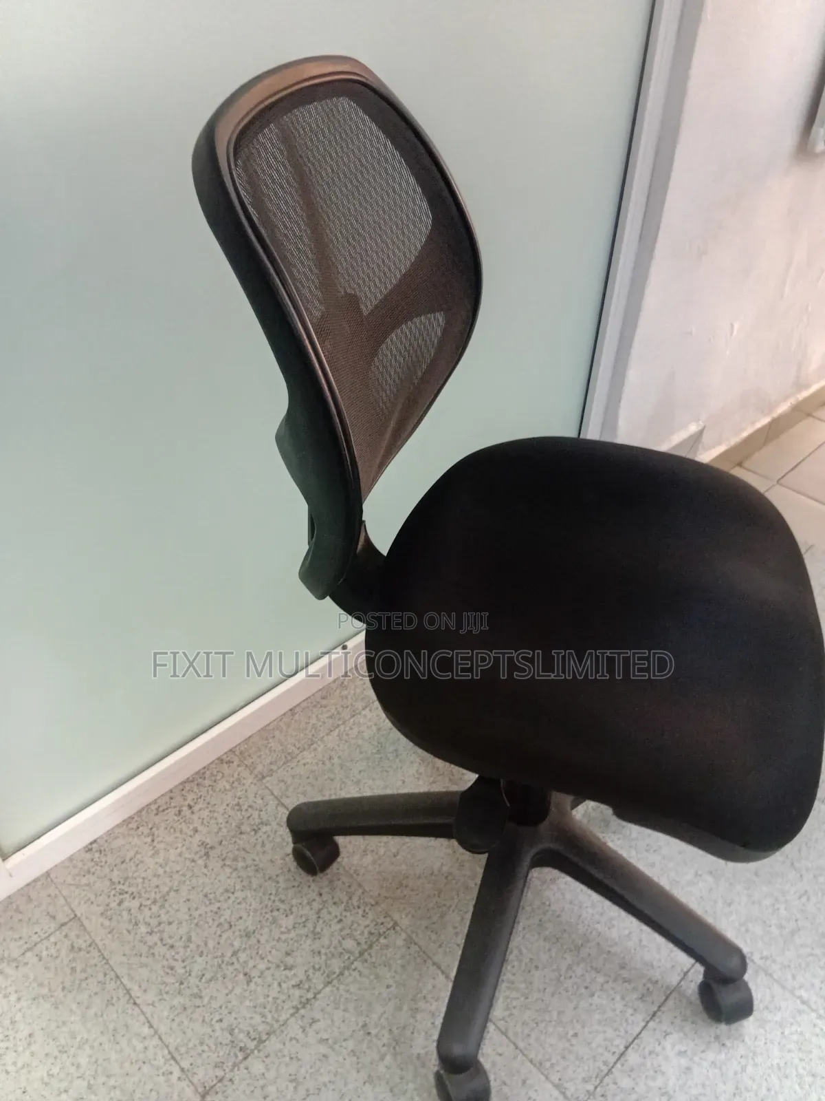 Black Study and Computer Chair for Sale