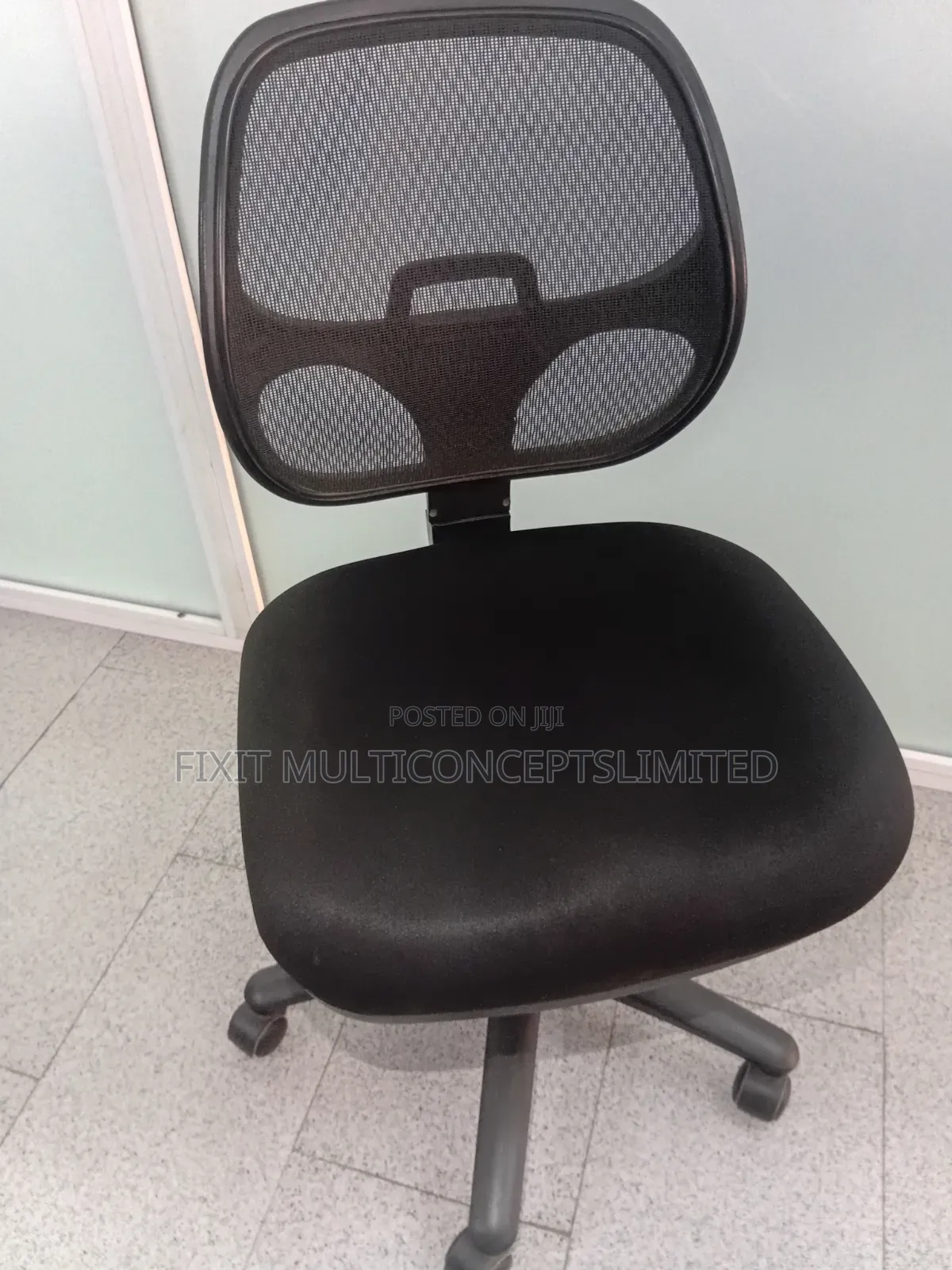 Black Study and Computer Chair for Sale