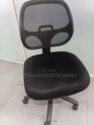 Black Study and Computer Chair for Sale