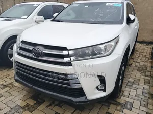Toyota Highlander Limited Platinum 2019 White