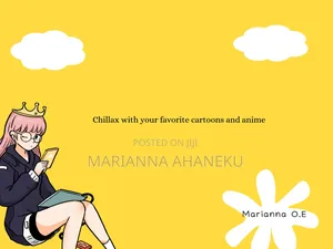 Chillax Coloring Book — Anime Cartoon Characters