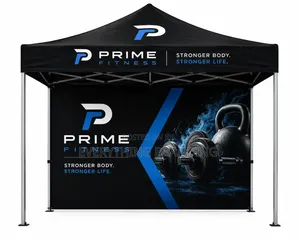 Gazebo Tent Printed for Publicity Stunts