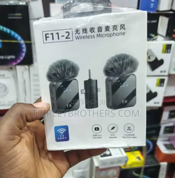 F 15 Wireless Microphone For Content