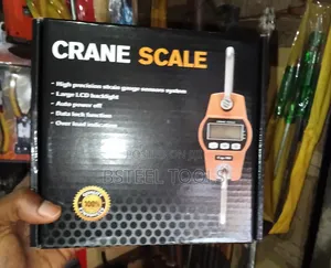 300kg Digital Hanging Black Crane Scale – Heavy Duty Weighing Scale