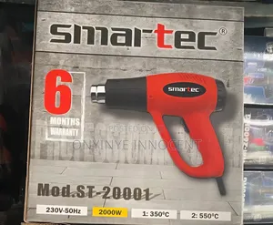 Smartec 2000w Professional Heat Gun (Mod. St-20001) - Brand New