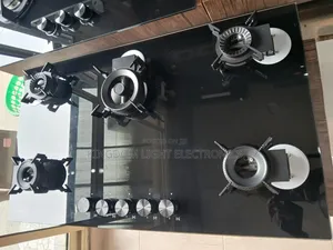 Kimax 5 Burners Flip-Up Inbuilt Gas Cooker 60x90cm  Copper