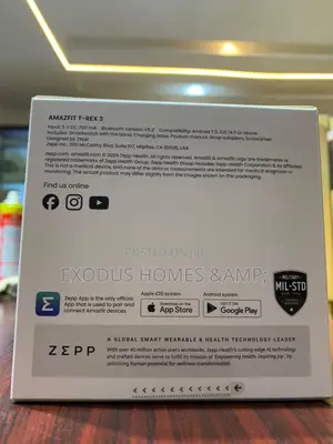 Amazfit T-Rex 3 Rugged/Military Smart Watch