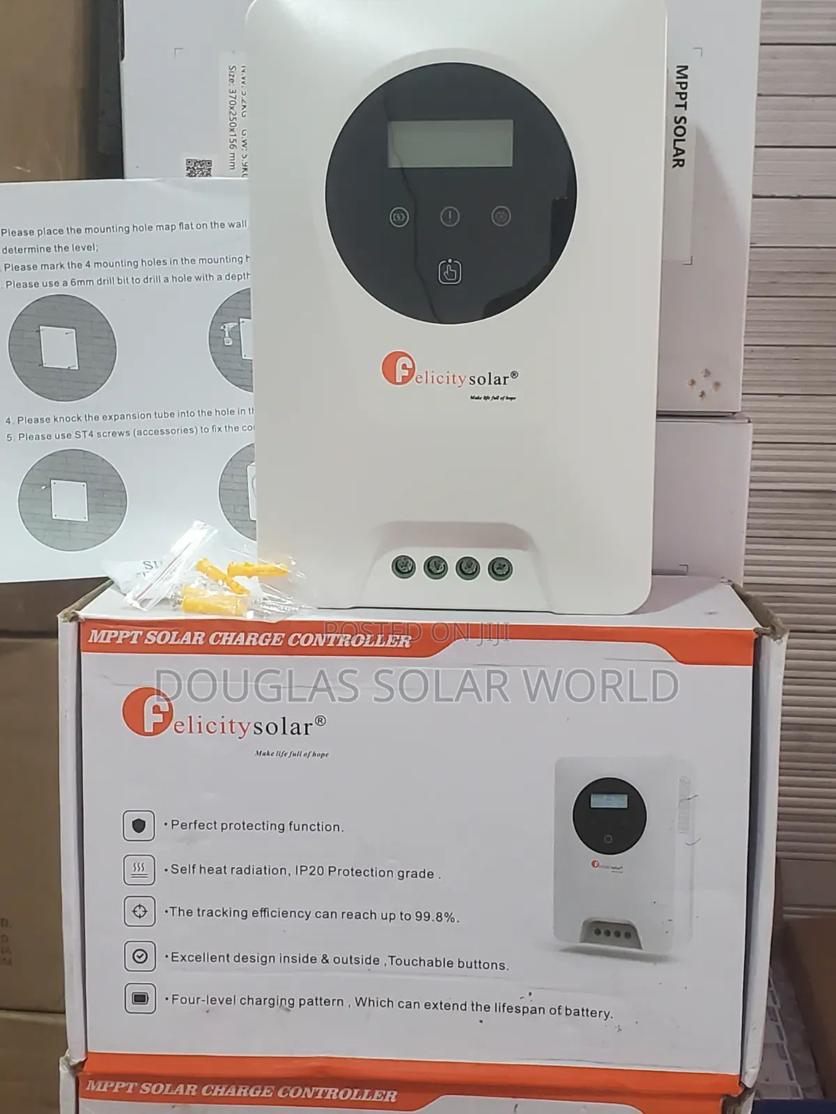 Felicity Solar 45a MPPT Charge Controller ( Model Sccm4548-Ii )