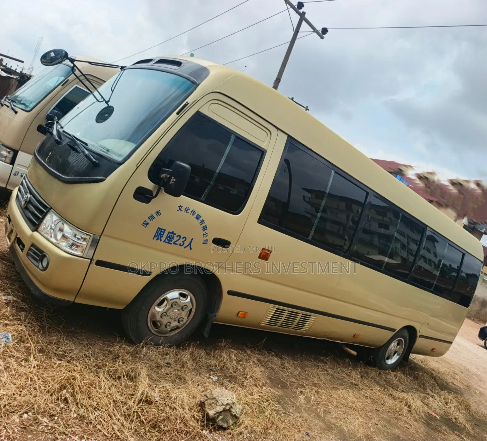 Toyota Coaster 2017 Gold