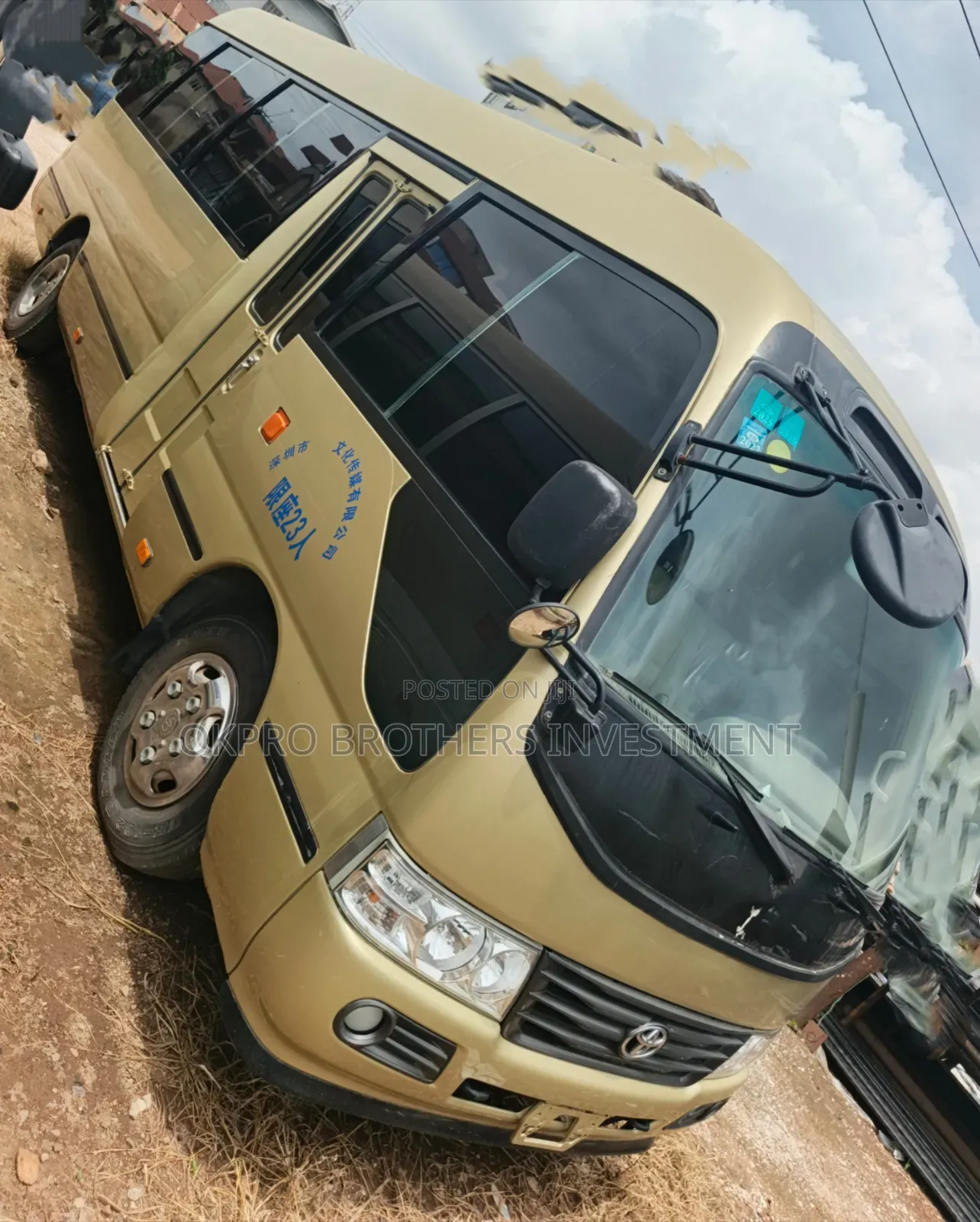 Toyota Coaster 2017 Gold