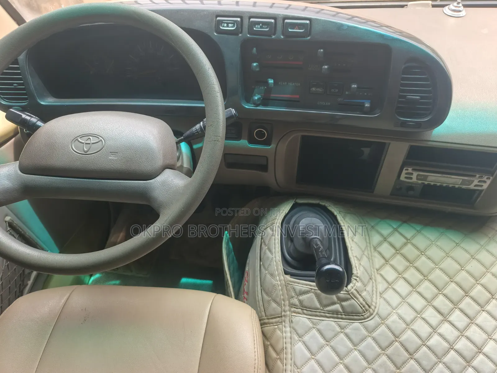 Toyota Coaster 2017 Gold