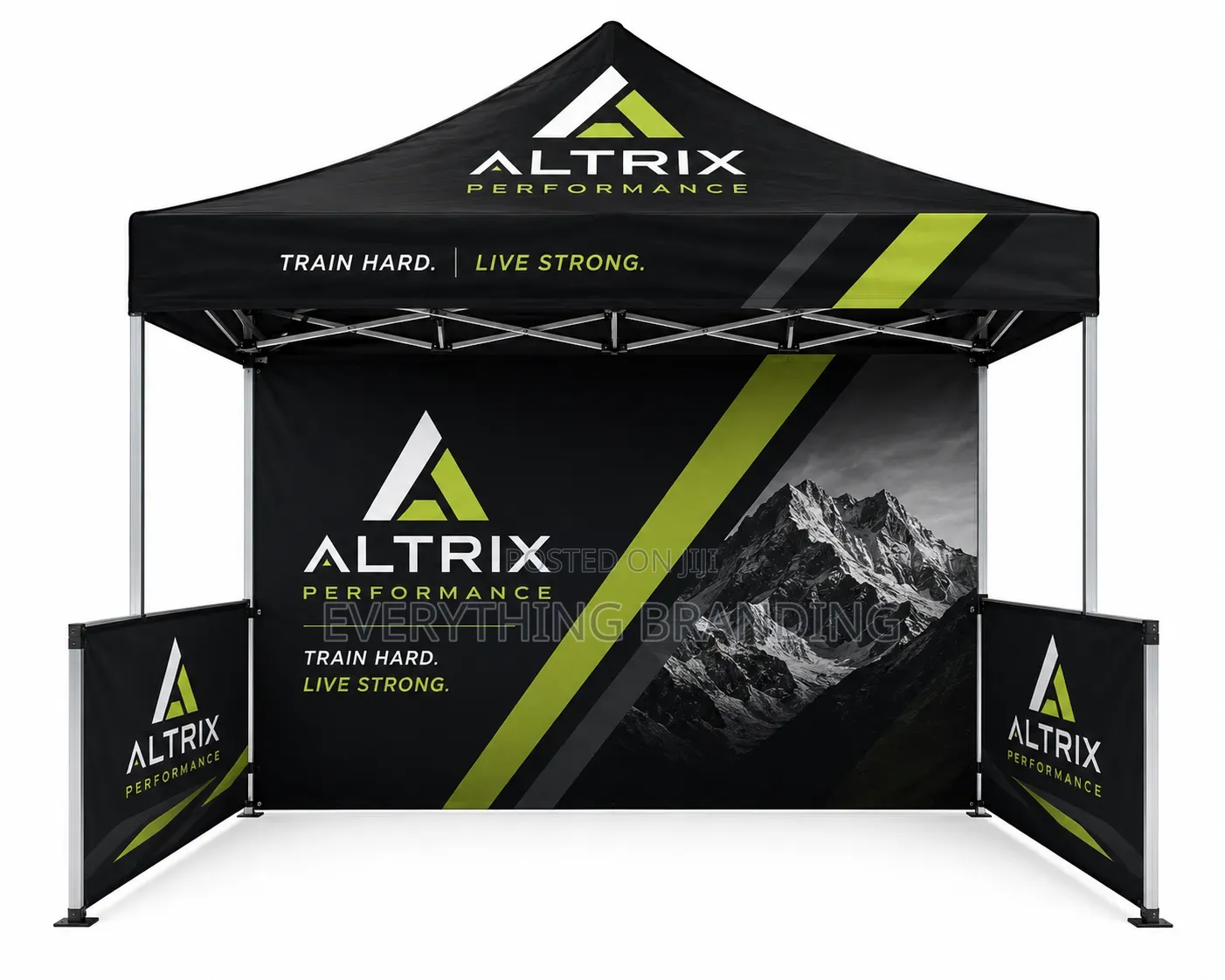 Campaign Brand Promotion 2x2m Printed Gazebo Tent Set