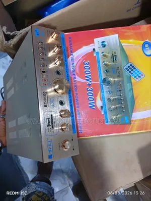 Hi -Fi Stereo Audio Karaoke Amplifier Bt-9100