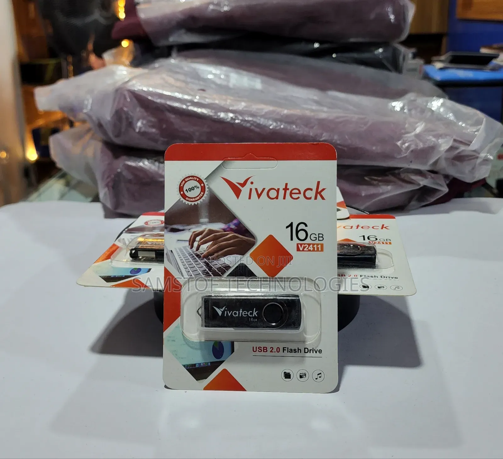 Vivateck V2411usb 2.0 Flash Drive - 16gb