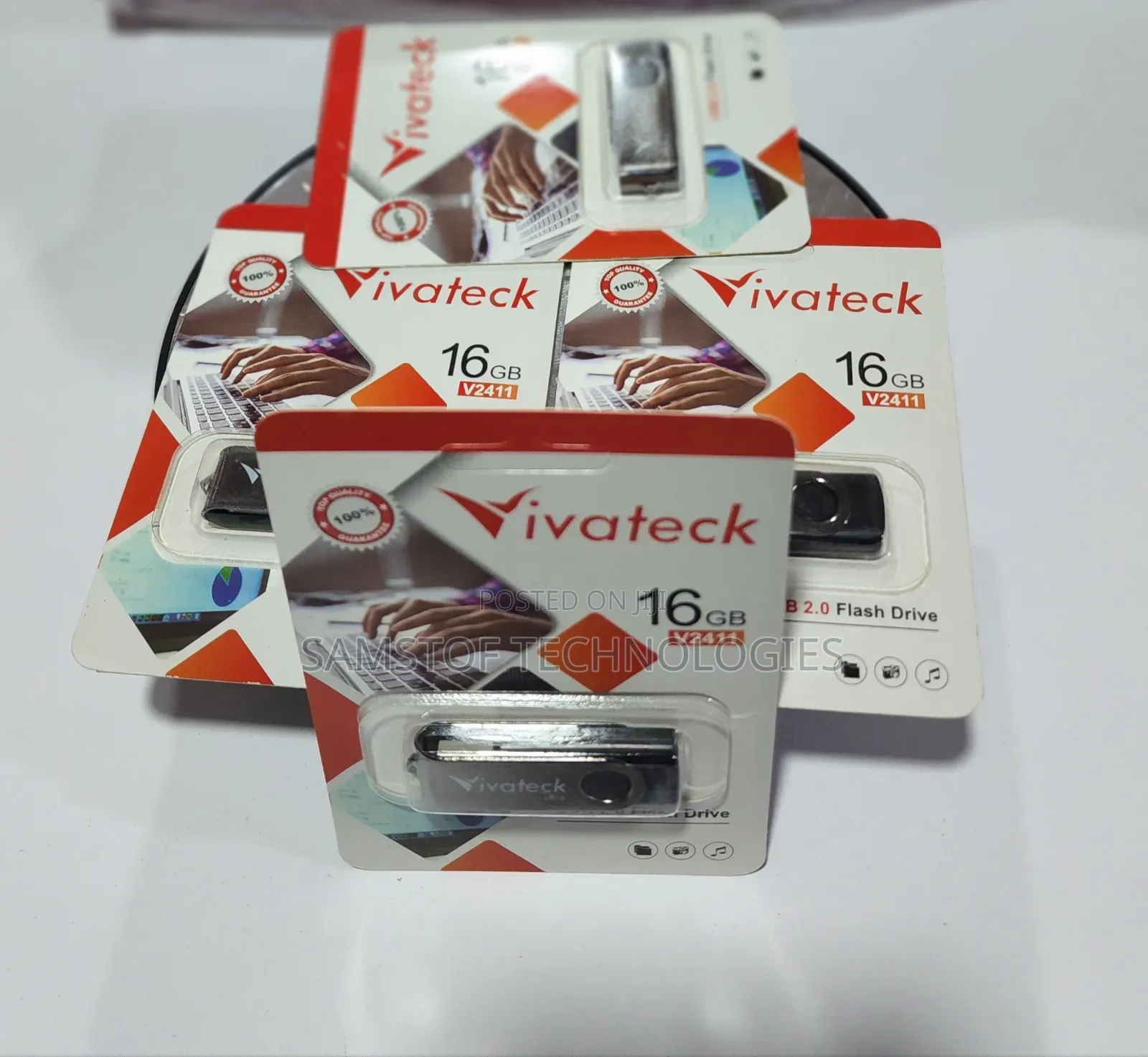 Vivateck V2411usb 2.0 Flash Drive - 16gb