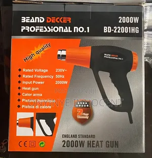 Title ​Beand Decker Professional 2000w Heavy Duty Heat Gun