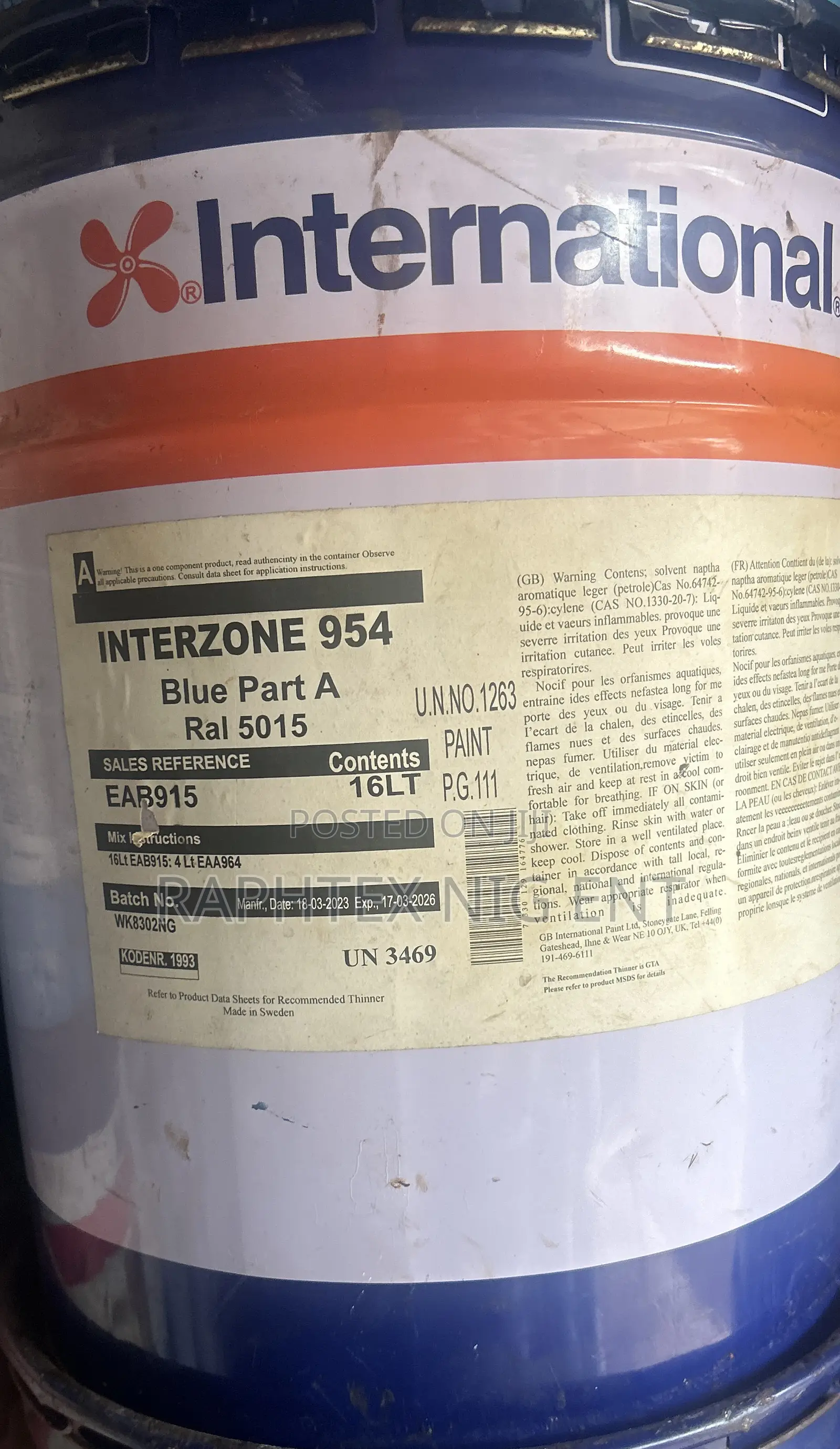 Interzone 954 Blue / All Colors