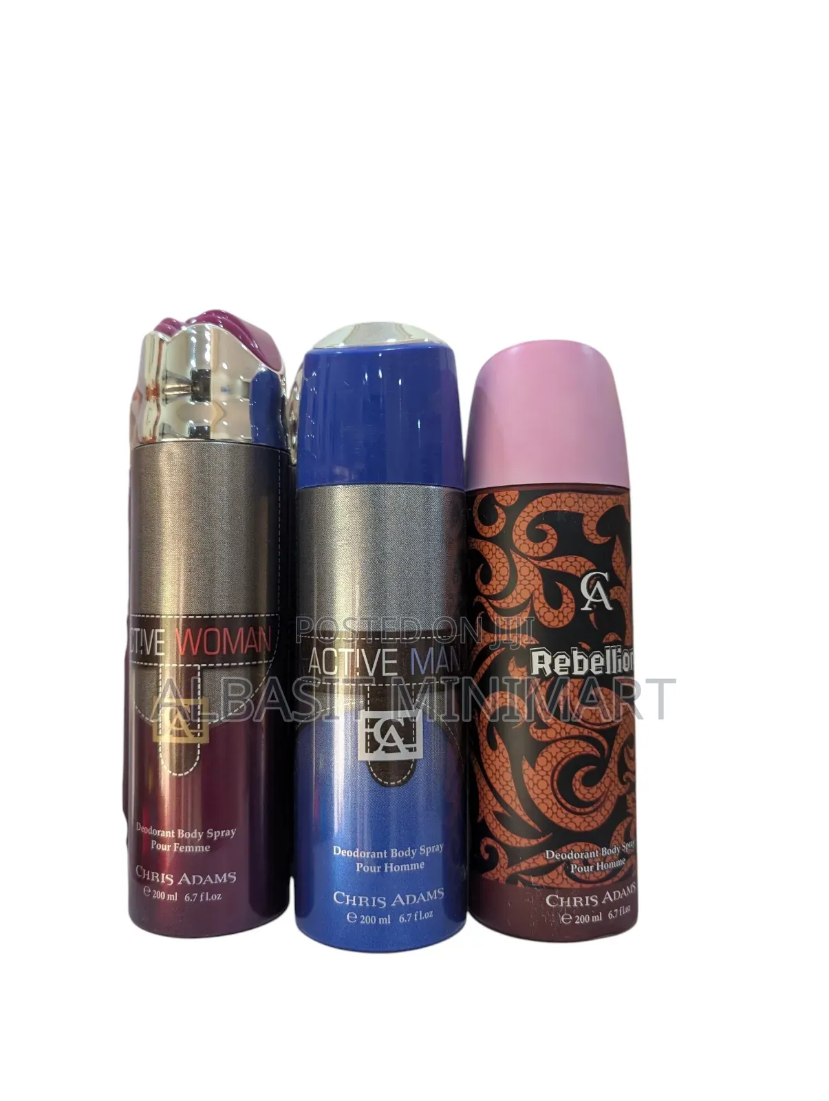 Active Deodorant Body Spray