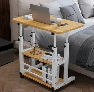 3 Layer Adjustable Height Laptop Table 80cm