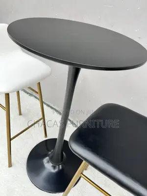 Luxury Wooden Bar Table - Modern High-Top Kitchen Island Desk