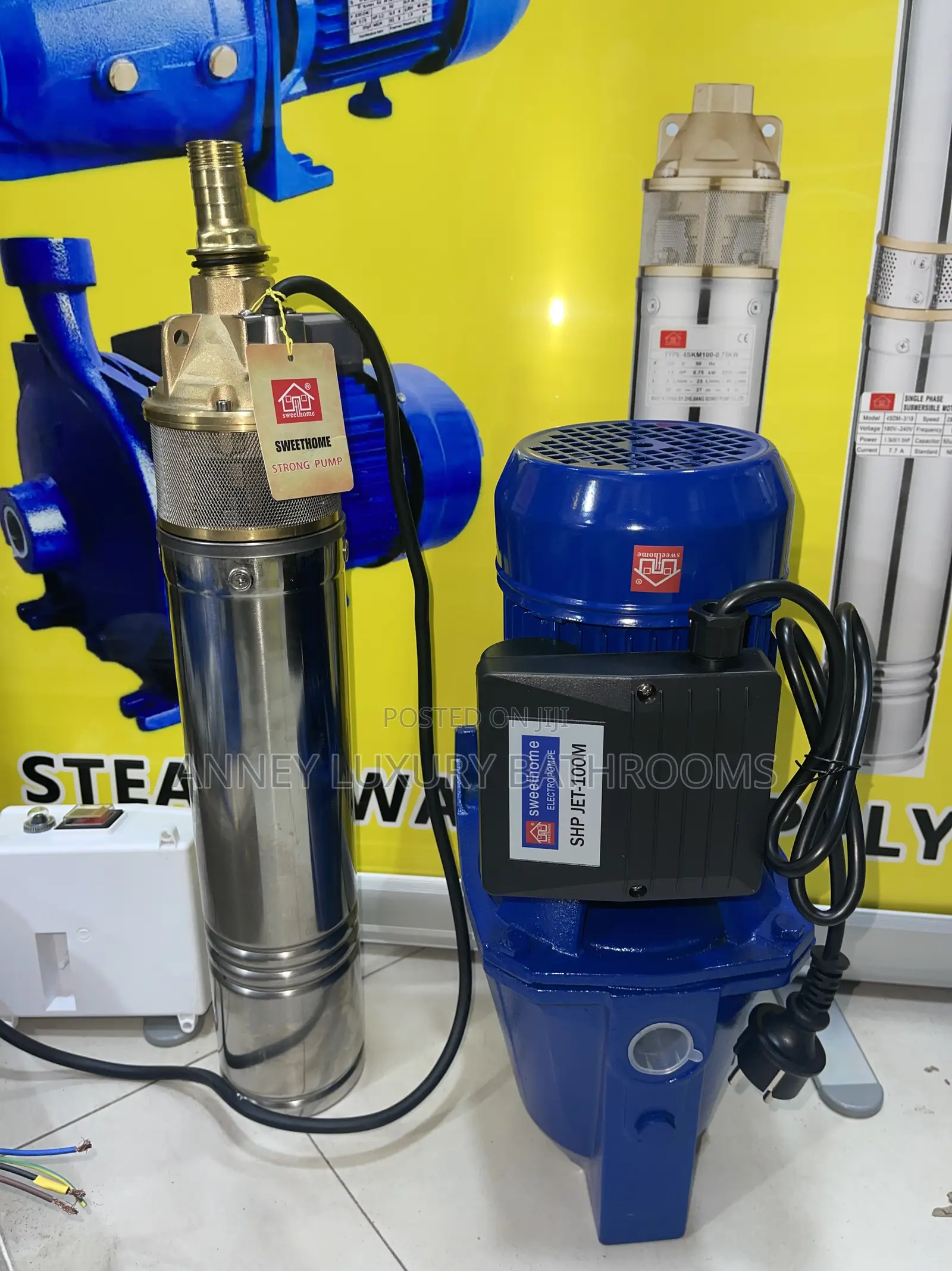 Submersible, Surface and Junior Pump