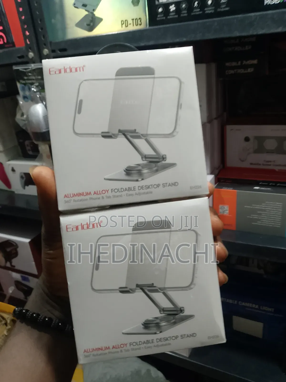 Aluminum Phone Tablet Stand
Foldable Holder
