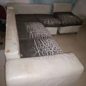 L Shaped Leather Couch for Living Room
