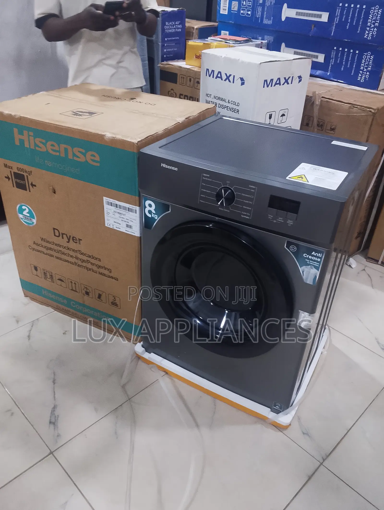 Hisense 8kg Dryer High Performance Clothes Drying Machine