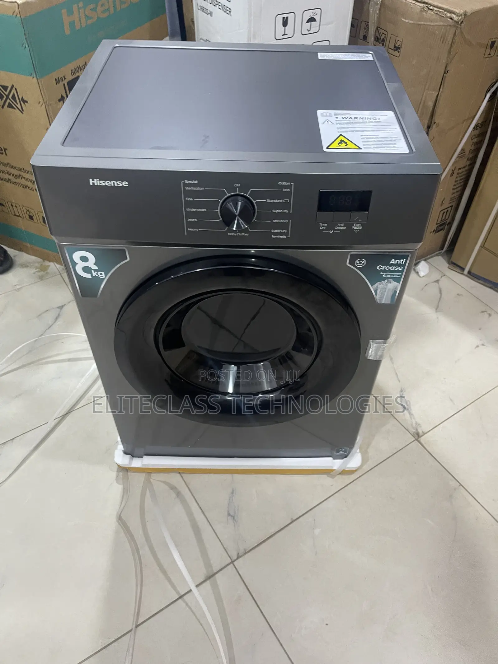 Hisense 8kg Standalone Dryer