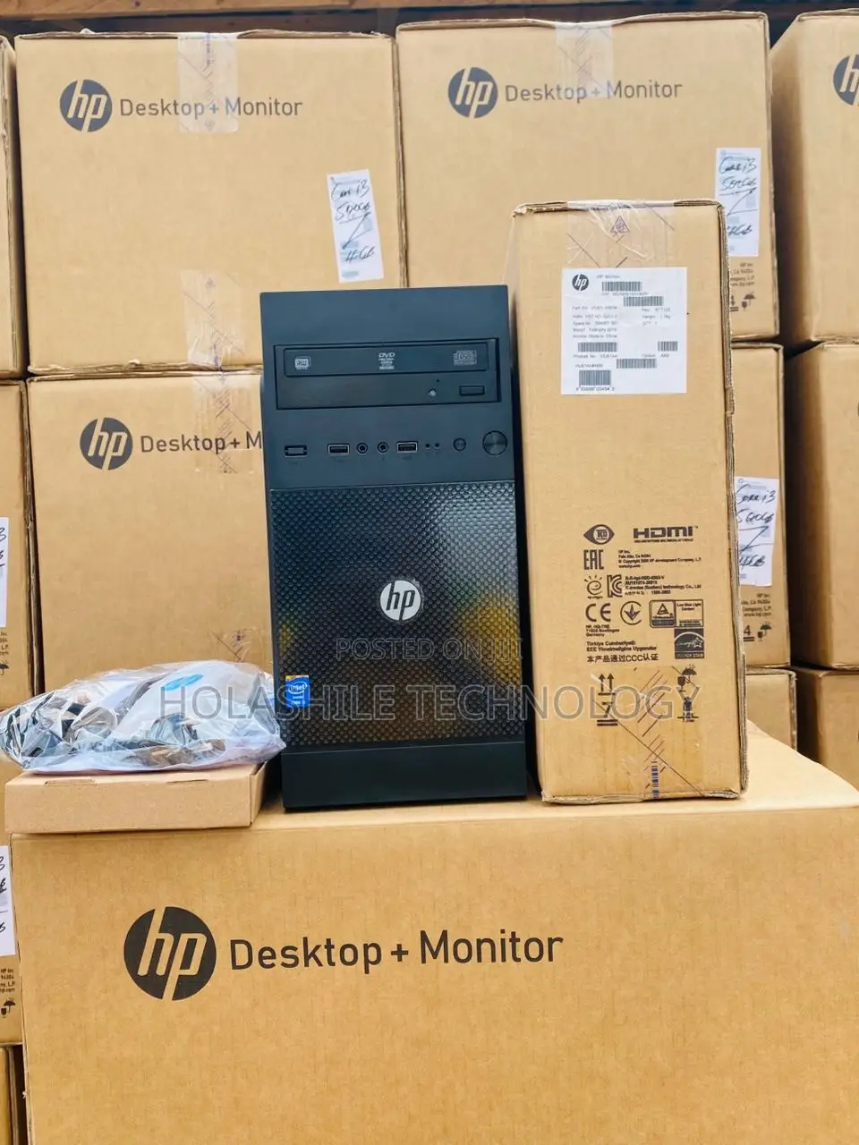 New Desktop Computer HP 4GB Intel Core i5 HDD 500GB