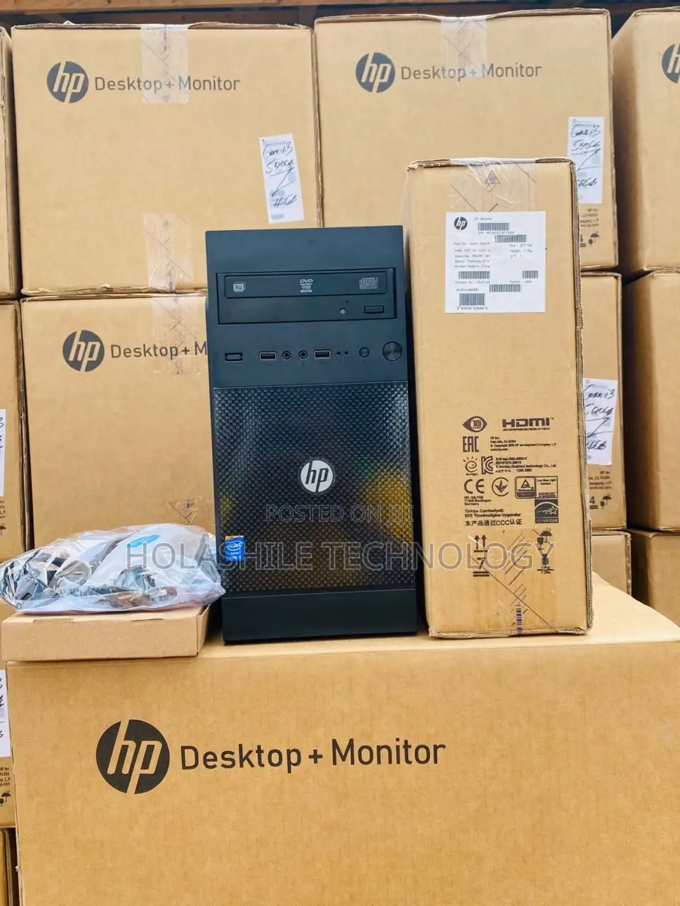 New Desktop Computer HP 4GB Intel Core i5 HDD 500GB