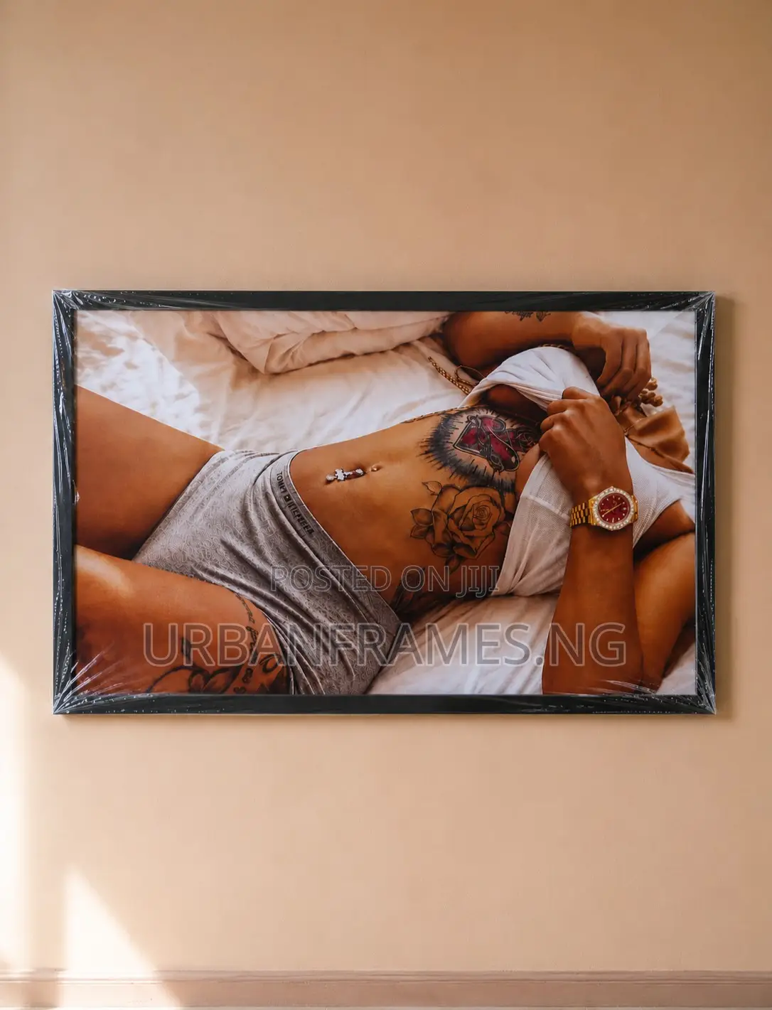 Exclusive Luxury Lifestyle Wall Decor | Large Statement Frame