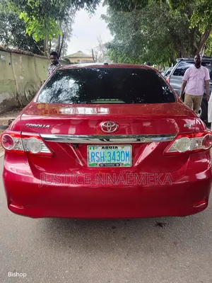 Toyota Corolla 2011 Red