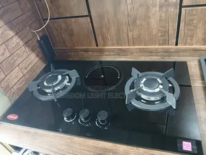 Kimax Inbuilt 2 Gas 1 Electric Cooker 76x45cm  Copper