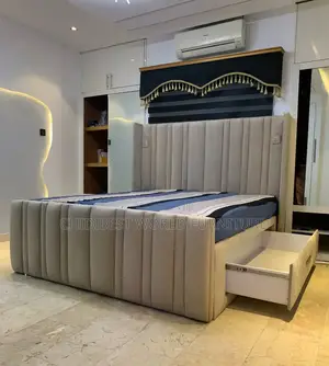 6ft by 6ft High Padded Bedframe