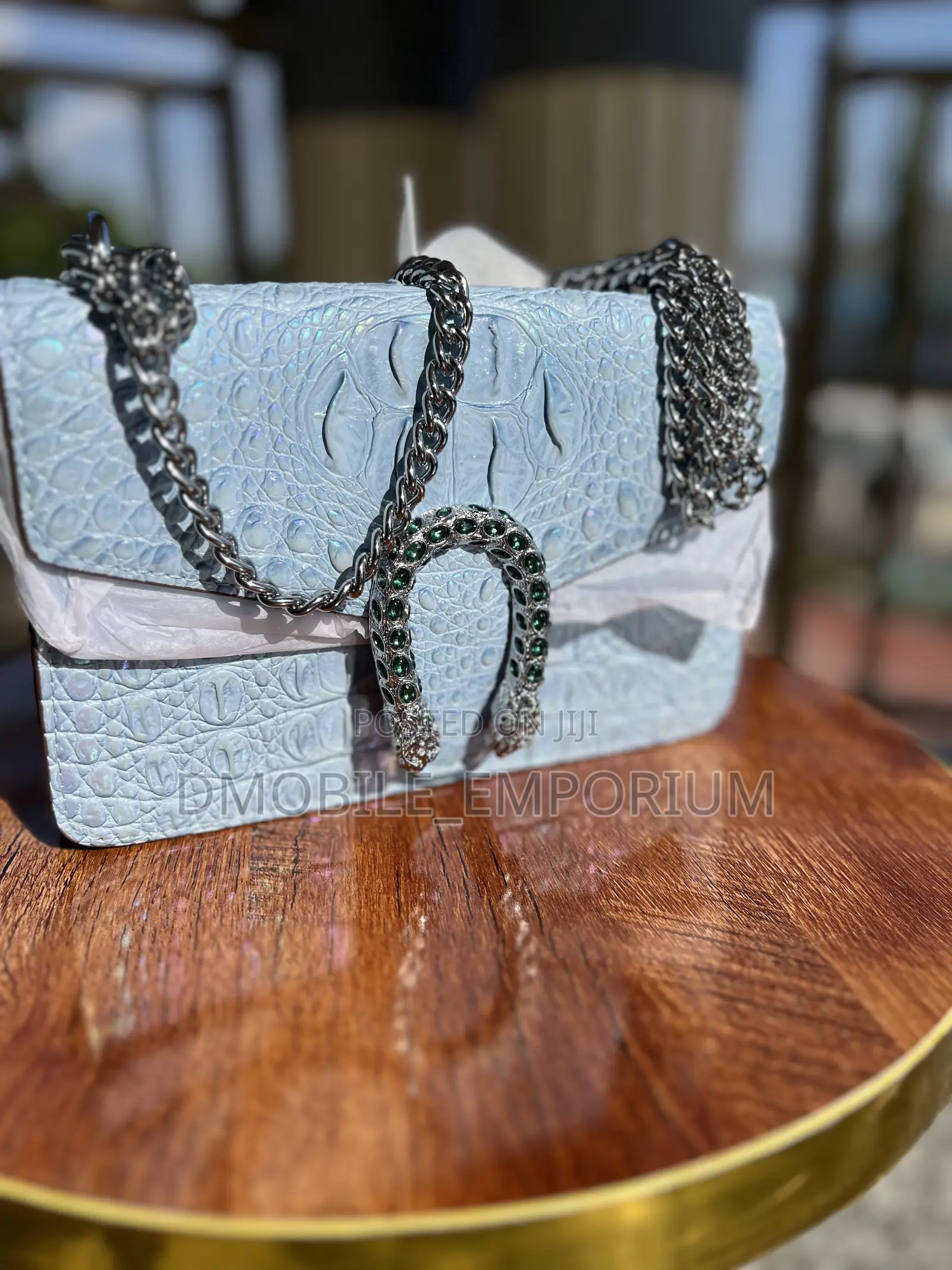Blue Shoulder Bag