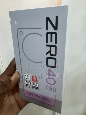 New Infinix Zero 40 512 GB Silver