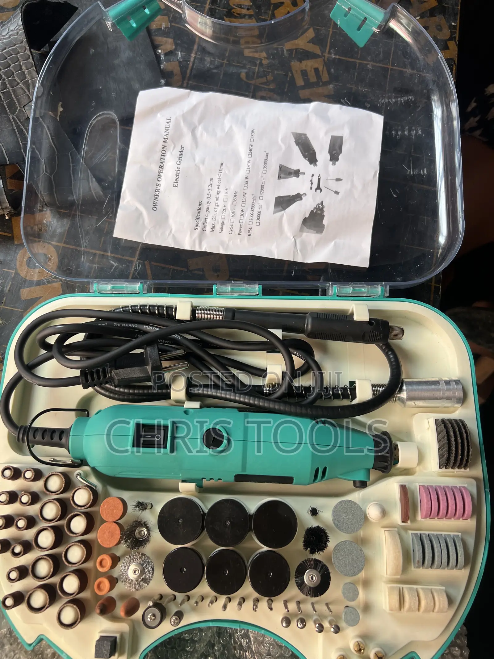 Mini Electric Die Grinder Kit
