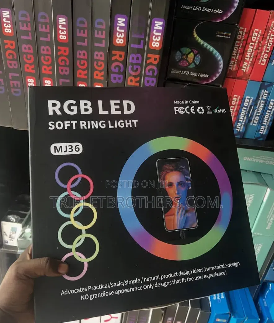 RGB 16 Inch Ring Light