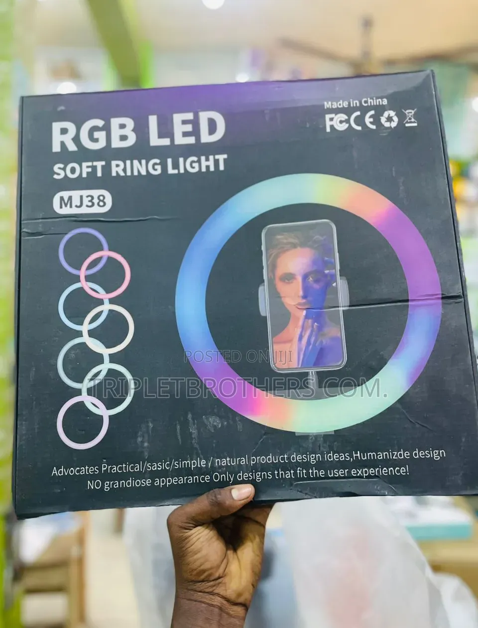 RGB 16 Inch Ring Light