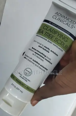 Advanced Clinicals Tea Tree Body Scrub 237ml