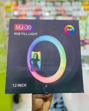 Rgb 12 Ring Light With Tripod