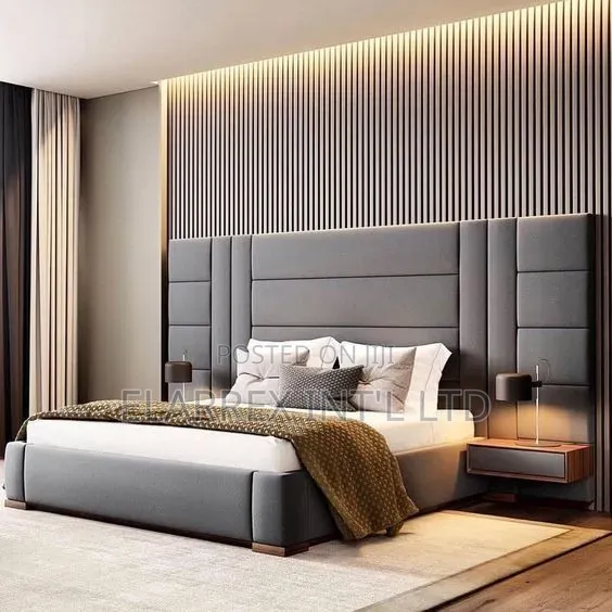 Luxurious Bedframe With Led Lights