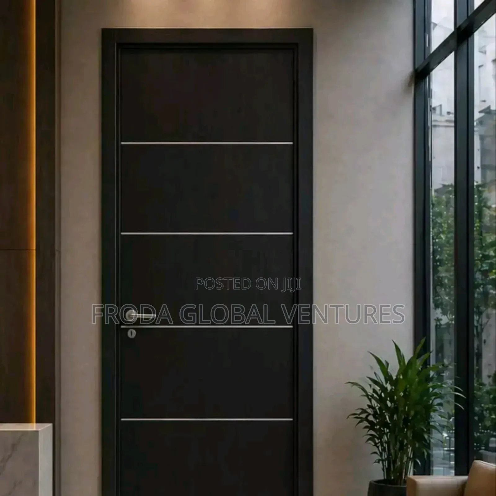 Beautiful HDF Wooden Doors. 3by7 Ft