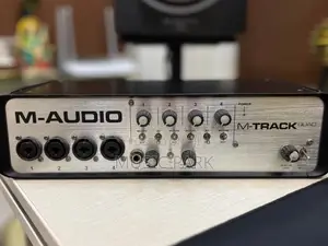 M-Audio M-Track Quad 4-Channel Usb Interface for Sale Available