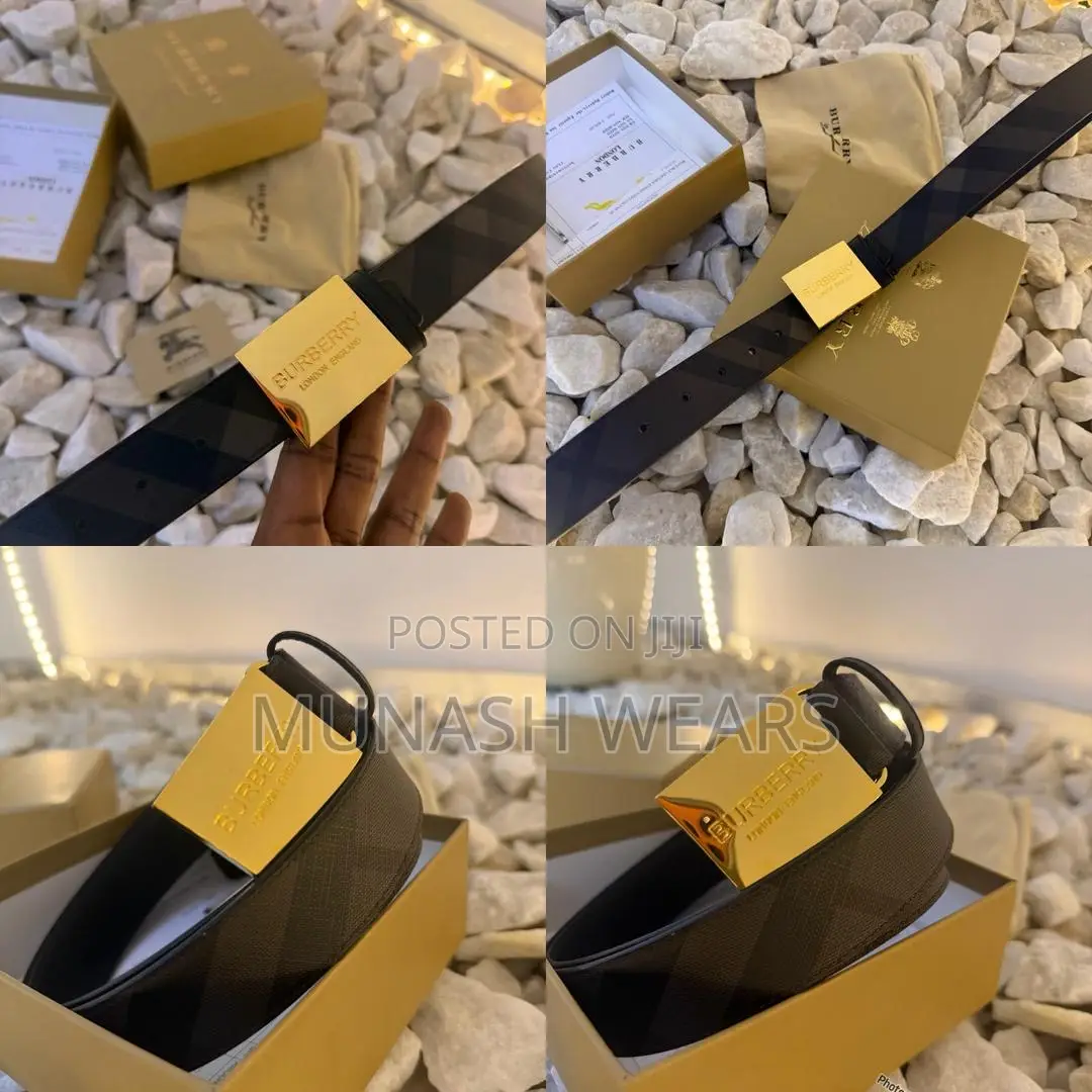 Original Leather Gucci , Versace and Lv Leather Belt