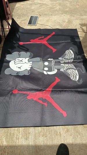 Cartoon Center Rug, Size 4×6