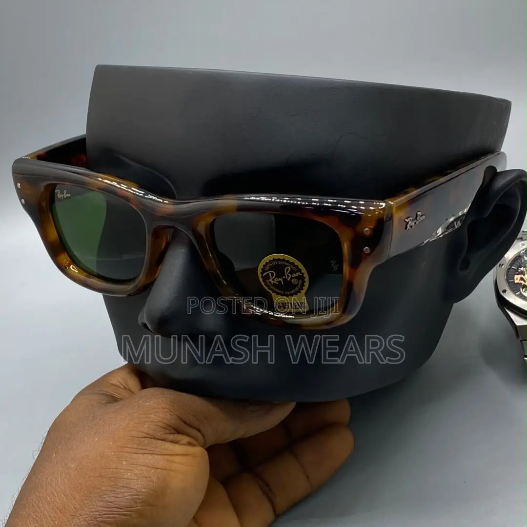 Rayban Thick Frame Black and Skin Design